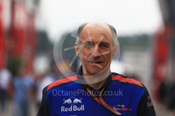 World © Octane Photographic Ltd. Formula 1 - German GP - Paddock. Franz Tost – Team Principal of Scuderia Toro Rosso. Hockenheimring, Baden-Wurttemberg, Germany. Sunday 22nd July 2018.