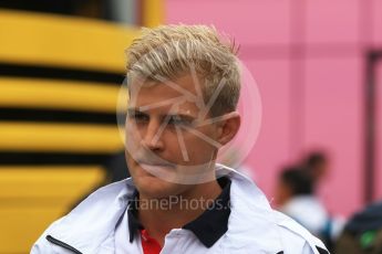 World © Octane Photographic Ltd. Formula 1 – German GP - Paddock. Alfa Romeo Sauber F1 Team C37 – Marcus Ericsson. Hockenheimring, Baden-Wurttemberg, Germany. Sunday 22nd July 2018.