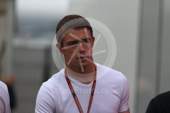 World © Octane Photographic Ltd. Formula 1 – German GP - Paddock. Paul di Resta. Hockenheimring, Baden-Wurttemberg, Germany. Sunday 22nd July 2018.