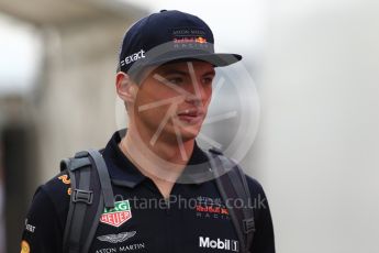 World © Octane Photographic Ltd. Formula 1 – German GP - Paddock. Aston Martin Red Bull Racing TAG Heuer RB14 – Max Verstappen. Hockenheimring, Baden-Wurttemberg, Germany. Sunday 22nd July 2018.