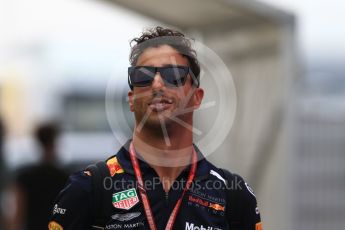 World © Octane Photographic Ltd. Formula 1 – German GP - Paddock. Aston Martin Red Bull Racing TAG Heuer RB14 – Daniel Ricciardo. Hockenheimring, Baden-Wurttemberg, Germany. Sunday 22nd July 2018.