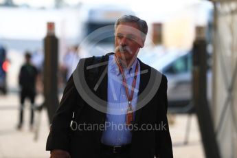 World © Octane Photographic Ltd. Formula 1 - German GP - Paddock. Chase Carey - Chief Executive Officer of the Formula One Group. Hockenheimring, Baden-Wurttemberg, Germany. Friday 20th July 2018.