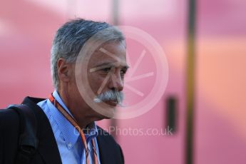 World © Octane Photographic Ltd. Formula 1 - German GP - Paddock. Chase Carey - Chief Executive Officer of the Formula One Group. Hockenheimring, Baden-Wurttemberg, Germany. Friday 20th July 2018.