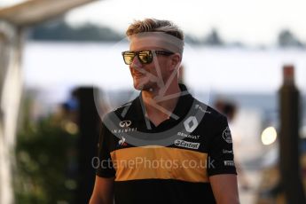 World © Octane Photographic Ltd. Formula 1 – German GP - Paddock. Renault Sport F1 Team RS18 – Nico Hulkenberg. Hockenheimring, Baden-Wurttemberg, Germany. Friday 20th July 2018.