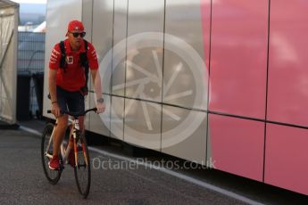 World © Octane Photographic Ltd. Formula 1 – German GP - Paddock. Scuderia Ferrari SF71-H – Sebastian Vettel. Hockenheimring, Baden-Wurttemberg, Germany. Friday 20th July 2018.