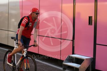 World © Octane Photographic Ltd. Formula 1 – German GP - Paddock. Scuderia Ferrari SF71-H – Sebastian Vettel. Hockenheimring, Baden-Wurttemberg, Germany. Friday 20th July 2018.