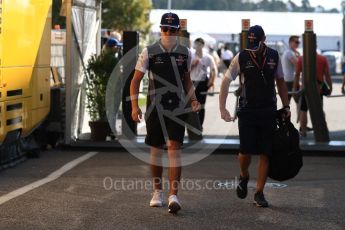 World © Octane Photographic Ltd. Formula 1 – German GP - Paddock. Williams Martini Racing FW41 – Lance Stroll. Hockenheimring, Baden-Wurttemberg, Germany. Friday 20th July 2018.