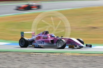 World © Octane Photographic Ltd. ADAC Formula 4 (F4). ADAC Berlin-Brandenburg e.V. - Amaury Cordeel. Hockenheimring Practice, Baden-Wurttemberg, Germany. Thursday 19th July 2018.