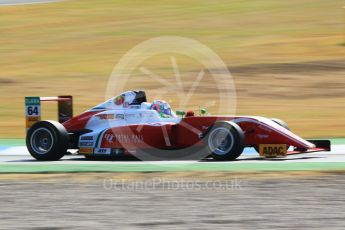 World © Octane Photographic Ltd. ADAC Formula 4 (F4). Prema Theodore Racing - Oliver Caldwell. Hockenheimring Practice, Baden-Wurttemberg, Germany. Thursday 19th July 2018.