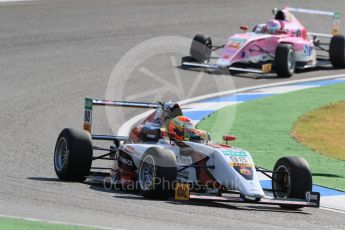 World © Octane Photographic Ltd. ADAC Formula 4 (F4). Vaclav Safar and ADAC Berlin-Brandenburg e.V. - Leon Kohler. . Hockenheimring Practice, Baden-Wurttemberg, Germany. Thursday 19th July 2018.