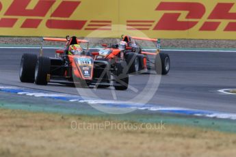 World © Octane Photographic Ltd. ADAC Formula 4 (F4). Van Amersfoort Racing - Liam Lawson and Frederick Vesti. Hockenheimring Qualifying, Baden-Wurttemberg, Germany. Saturday 21st July 2018.