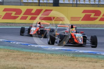 World © Octane Photographic Ltd. ADAC Formula 4 (F4). Van Amersfoort Racing - Liam Lawson and Frederick Vesti. Hockenheimring Qualifying, Baden-Wurttemberg, Germany. Saturday 21st July 2018.