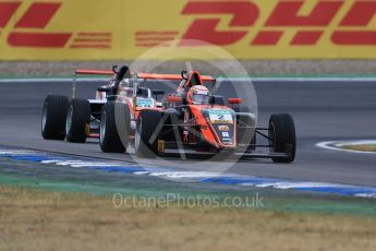 World © Octane Photographic Ltd. ADAC Formula 4 (F4). Van Amersfoort Racing - Frederick Vesti and Jenzer Motorsport - Jesse Salmenautio. Hockenheimring Qualifying, Baden-Wurttemberg, Germany. Saturday 21st July 2018.