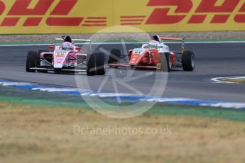 World © Octane Photographic Ltd. ADAC Formula 4 (F4). ADAC Berlin-Brandenburg e.V. - Leon Kohler and Prema Theodore Racing - Oliver Caldwell. Hockenheimring Qualifying, Baden-Wurttemberg, Germany. Saturday 21st July 2018.