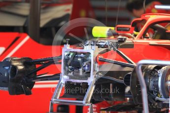 World © Octane Photographic Ltd. Formula 1 – German GP - Pitlane. Scuderia Ferrari SF71-H. Hockenheimring, Baden-Wurttemberg, Germany. Thursday 19th July 2018.