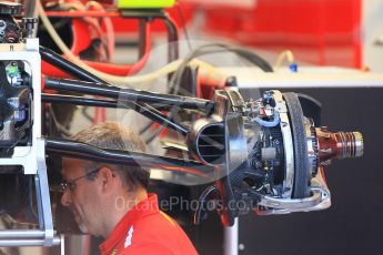 World © Octane Photographic Ltd. Formula 1 – German GP - Pitlane. Scuderia Ferrari SF71-H. Hockenheimring, Baden-Wurttemberg, Germany. Thursday 19th July 2018.