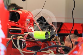 World © Octane Photographic Ltd. Formula 1 – German GP - Pitlane. Scuderia Ferrari SF71-H. Hockenheimring, Baden-Wurttemberg, Germany. Thursday 19th July 2018.