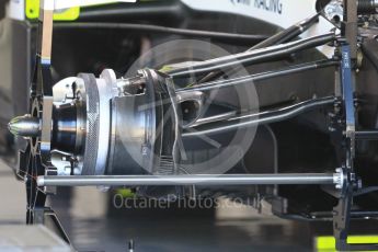 World © Octane Photographic Ltd. Formula 1 – German GP - Pitlane. Williams Martini Racing FW41. Hockenheimring, Baden-Wurttemberg, Germany. Thursday 19th July 2018.