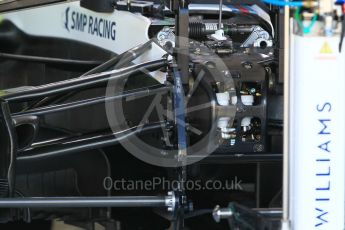 World © Octane Photographic Ltd. Formula 1 – German GP - Pitlane. Williams Martini Racing FW41. Hockenheimring, Baden-Wurttemberg, Germany. Thursday 19th July 2018.