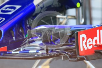 World © Octane Photographic Ltd. Formula 1 – German GP - Pitlane. Scuderia Toro Rosso STR13. Hockenheimring, Baden-Wurttemberg, Germany. Thursday 19th July 2018.