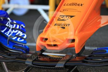 World © Octane Photographic Ltd. Formula 1 – German GP - Pitlane. McLaren MCL33. Hockenheimring, Baden-Wurttemberg, Germany. Thursday 19th July 2018.