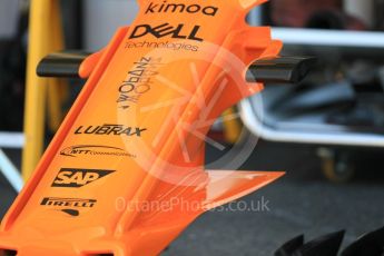 World © Octane Photographic Ltd. Formula 1 – German GP - Pitlane. McLaren MCL33. Hockenheimring, Baden-Wurttemberg, Germany. Thursday 19th July 2018.