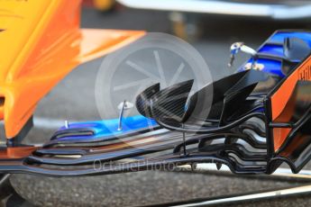 World © Octane Photographic Ltd. Formula 1 – German GP - Pitlane. McLaren MCL33. Hockenheimring, Baden-Wurttemberg, Germany. Thursday 19th July 2018.