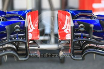 World © Octane Photographic Ltd. Formula 1 – German GP - Pitlane. Scuderia Toro Rosso STR13. Hockenheimring, Baden-Wurttemberg, Germany. Thursday 19th July 2018.