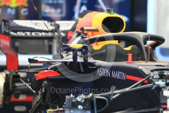 World © Octane Photographic Ltd. Formula 1 – German GP - Pitlane. Aston Martin Red Bull Racing TAG Heuer RB14. Hockenheimring, Baden-Wurttemberg, Germany. Thursday 19th July 2018.