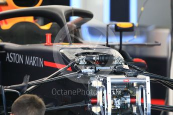 World © Octane Photographic Ltd. Formula 1 – German GP - Pitlane. Aston Martin Red Bull Racing TAG Heuer RB14. Hockenheimring, Baden-Wurttemberg, Germany. Thursday 19th July 2018.