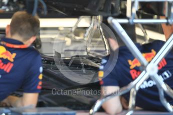 World © Octane Photographic Ltd. Formula 1 – German GP - Pitlane. Aston Martin Red Bull Racing TAG Heuer RB14. Hockenheimring, Baden-Wurttemberg, Germany. Thursday 19th July 2018.