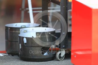 World © Octane Photographic Ltd. Formula 1 – German GP - Pitlane. Scuderia Ferrari SF71-H. Hockenheimring, Baden-Wurttemberg, Germany. Thursday 19th July 2018.