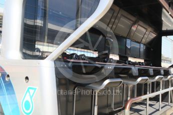 World © Octane Photographic Ltd. Formula 1 – German GP - Pitlane. Mercedes AMG Petronas Motorsport AMG F1 W09 EQ Power+ - Pitwall. Hockenheimring, Baden-Wurttemberg, Germany. Thursday 19th July 2018.