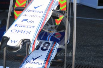 World © Octane Photographic Ltd. Formula 1 – German GP - Pitlane. Williams Martini Racing FW41. Hockenheimring, Baden-Wurttemberg, Germany. Thursday 19th July 2018.