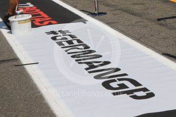 World © Octane Photographic Ltd. Formula 1 – German GP - #GermanGP. Hockenheimring, Baden-Wurttemberg, Germany. Thursday 19th July 2018.