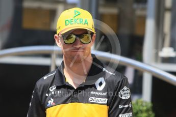 World © Octane Photographic Ltd. Formula 1 – German GP - Paddock. Renault Sport F1 Team RS18 – Nico Hulkenberg. Hockenheimring, Baden-Wurttemberg, Germany. Thursday 19th July 2018.