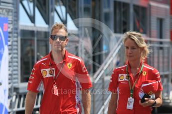 World © Octane Photographic Ltd. Formula 1 – German GP - Paddock. Scuderia Ferrari SF71-H – Sebastian Vettel. Hockenheimring, Baden-Wurttemberg, Germany. Thursday 19th July 2018.