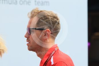 World © Octane Photographic Ltd. Formula 1 – German GP - Paddock. Scuderia Ferrari SF71-H – Sebastian Vettel. Hockenheimring, Baden-Wurttemberg, Germany. Thursday 19th July 2018.