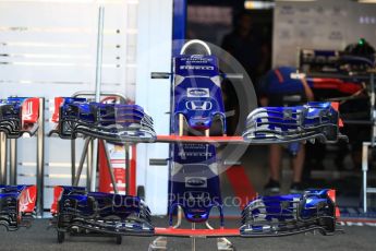 World © Octane Photographic Ltd. Formula 1 – German GP - Pitlane. Scuderia Toro Rosso STR13. Hockenheimring, Baden-Wurttemberg, Germany. Thursday 19th July 2018.