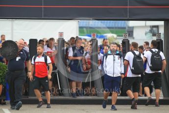 World © Octane Photographic Ltd. Formula 1 - German GP - Paddock. F1 Paddock curfew ends. Hockenheimring, Baden-Wurttemberg, Germany. Saturday 21st July 2018.