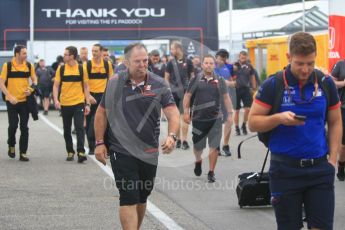 World © Octane Photographic Ltd. Formula 1 - German GP - Paddock. F1 Paddock curfew ends. Hockenheimring, Baden-Wurttemberg, Germany. Saturday 21st July 2018.