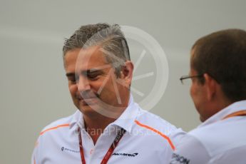 World © Octane Photographic Ltd. Formula 1 - German GP - Paddock. Gil De Ferran - Sporting Director of McLaren. Hockenheimring, Baden-Wurttemberg, Germany. Saturday 21st July 2018.