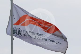 World © Octane Photographic Ltd. Formula 1 - German GP - Paddock. F1 Flag. Hockenheimring, Baden-Wurttemberg, Germany. Saturday 21st July 2018.