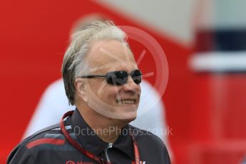 World © Octane Photographic Ltd. Formula 1 - German GP - Paddock. Gene Haas  - Founder and Chairman of Haas F1 Team. Hockenheimring, Baden-Wurttemberg, Germany. Saturday 21st July 2018.