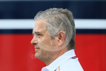 World © Octane Photographic Ltd. Formula 1 - German GP - Paddock. Gil De Ferran - Sporting Director of McLaren. Hockenheimring, Baden-Wurttemberg, Germany. Saturday 21st July 2018.