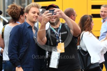 World © Octane Photographic Ltd. Formula 1 - German GP - Paddock. Nico Rosberg. Hockenheimring, Baden-Wurttemberg, Germany. Saturday 21st July 2018.