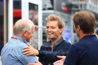 World © Octane Photographic Ltd. Formula 1 - German GP - Paddock. Nico Rosberg. Hockenheimring, Baden-Wurttemberg, Germany. Saturday 21st July 2018.