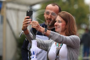 World © Octane Photographic Ltd. Formula 1 – German GP - Paddock. Williams Martini Racing FW41 – Robert Kubica. Hockenheimring, Baden-Wurttemberg, Germany. Saturday 21st July 2018.