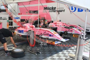 World © Octane Photographic Ltd. ADAC Formula 4 (F4). ADAC Berlin-Brandenburg e.V. Hockenheimring Paddock, Baden-Wurttemberg, Germany. Thursday 19th July 2018.