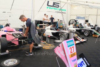 World © Octane Photographic Ltd. ADAC Formula 4 (F4). US Racing - CHRS. Hockenheimring Paddock, Baden-Wurttemberg, Germany. Thursday 19th July 2018.